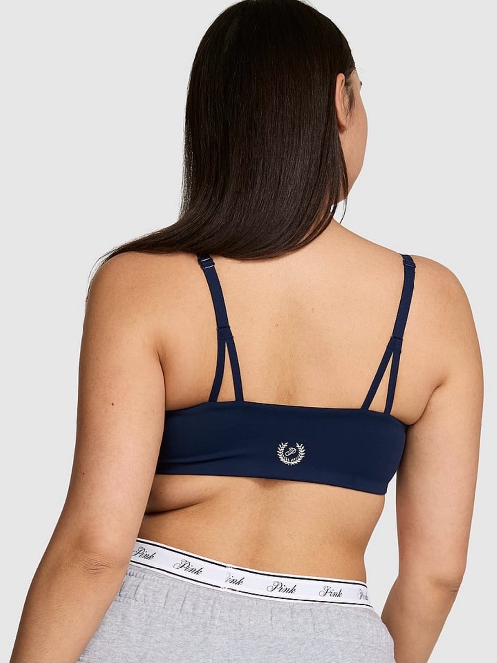 PINK Relay Square-Neck Sports Bra - Picture 2 of 3